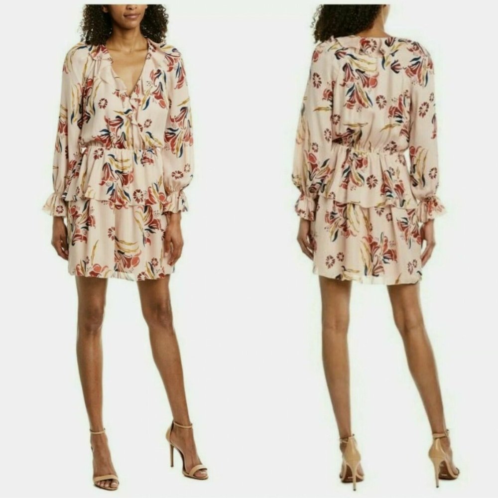 NWT Joie Floral Dress; Size Small